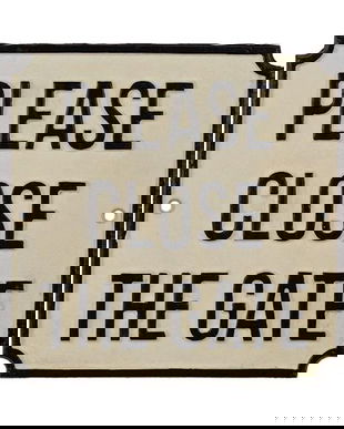 Decoratiune din fonta pentru poarta