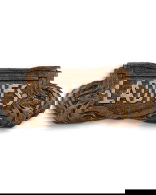 Placheta art nouveau pentru baia doamnelor