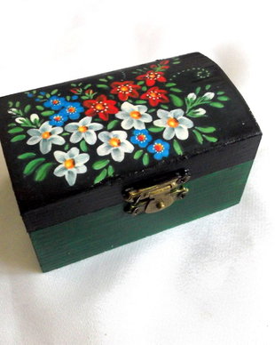 cutie lemn decorata 43615