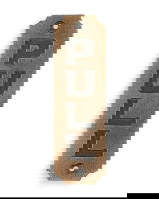 Placheta dreptungiulara din fonta pentru usa