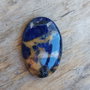 Cabochon sodalit, 32x22x7 mm