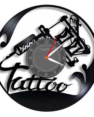 SALON TATUAJE-ceas de perete