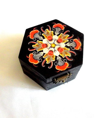 cutie lemn cu mandala 43613