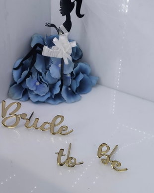 Set toppere Bride to be