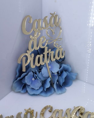 Topper tort casa de piatra
