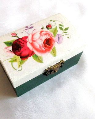 cutie lemn decorata 43635