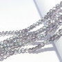 Cristale din sticla, rondelle, 4x3 mm, roz