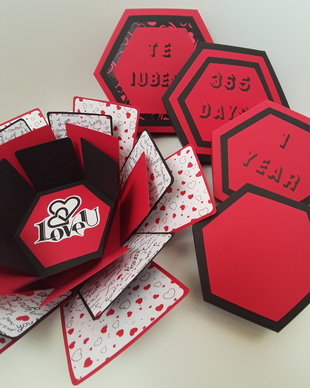 Explosion box cadouri personalizate handmade