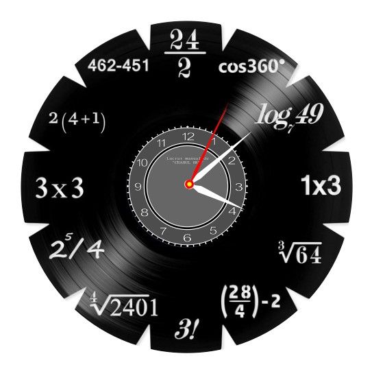 MATEMATICA-ceas de perete