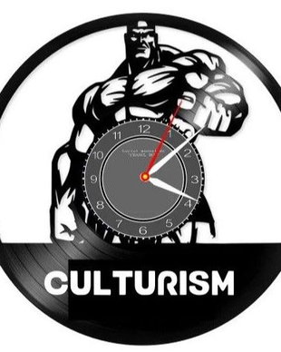 CULTURISM-ceas de perete
