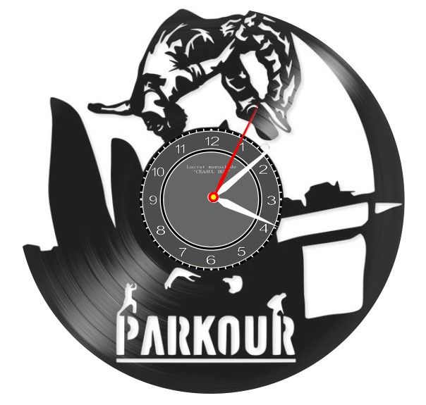 PARKOUR-ceas de perete