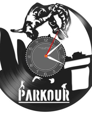 PARKOUR-ceas de perete