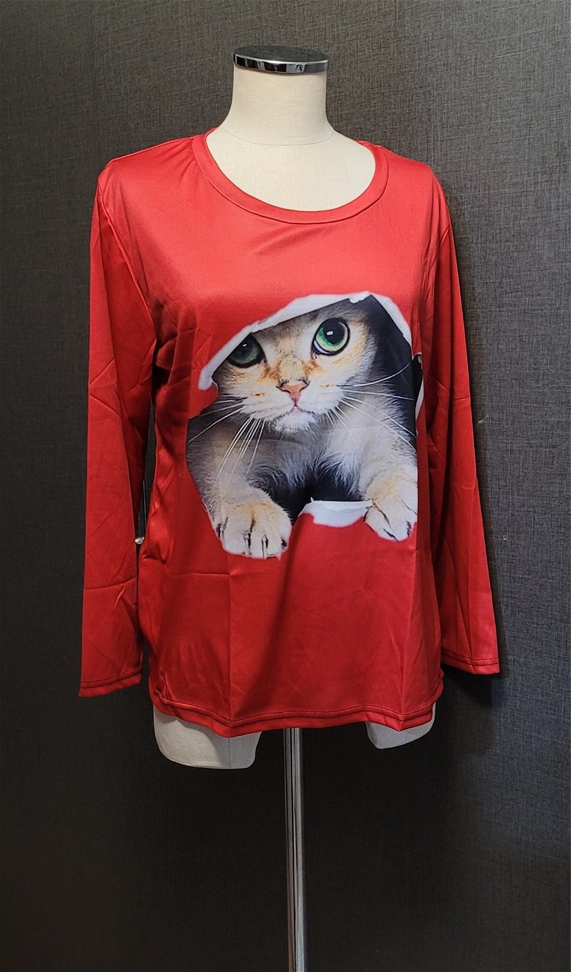 Bluza pisica 3d  model 1