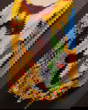 Bluza cu mânecă lunga și imprimeu 3d