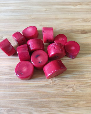 Coral roșu rădăcina - 18-21 X 11- 13mm