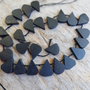 Turmalina neagra, briolete 20x15 mm