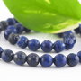 Lapis lazuli fatetat, 8mm (1)