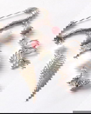 Brosa rodonit si agat