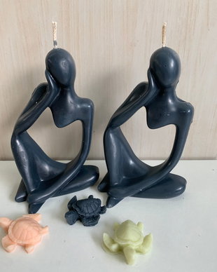 Lumanare decorativa Ganditorul - NOU