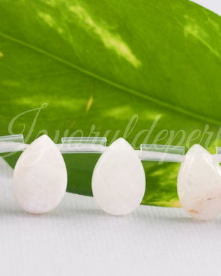 Piatra lunii, fatetata, 12x8mm (1)