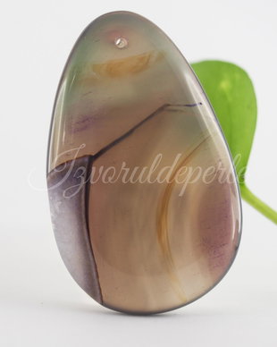 Pandantiv agata 55x35mm (1)