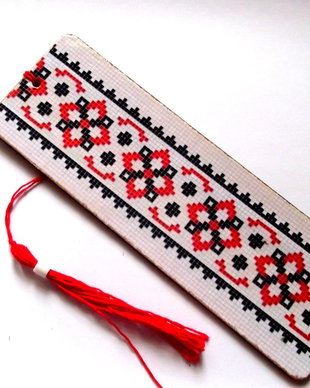 semn de carte cu motiv traditional 43574