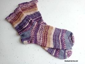 Sosete de lana tricotate manual-ciorapi