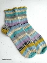 Sosete de lana tricotate manual-ciorapi