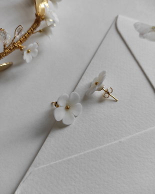 Cercei "Little Miss Sunshine" | Cercei mireasa | Accesorii cununie | Accesorii botez