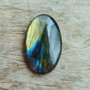 Cabochon labradorit, 34x20x5 mm