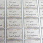Etichete personalizate la cerere