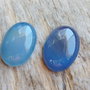 Cabochon agata, 25x18x6 mm (2 buc)