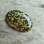 Cabochon ocean jasper, 39x26x6 mm