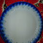 platou portelan cobalt vintage