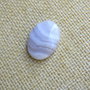 Caboson blue lace agate (F33-2)