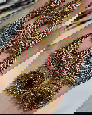 Cercei Candelabru India cod 27