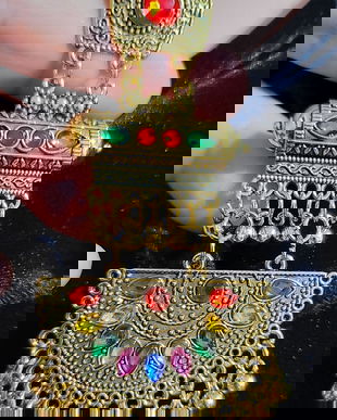 Cercei candelabru Inda  cod 31