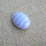 Caboson blue lace agate (F30-2)