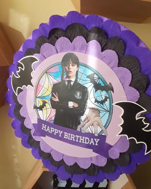 Wednesday Adams pinata piñata