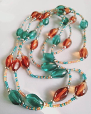 Lucite Autumn - vintage