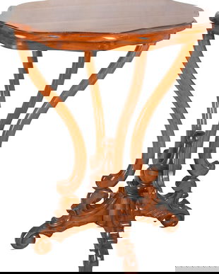 Masuta cafea din lemn masiv mahon