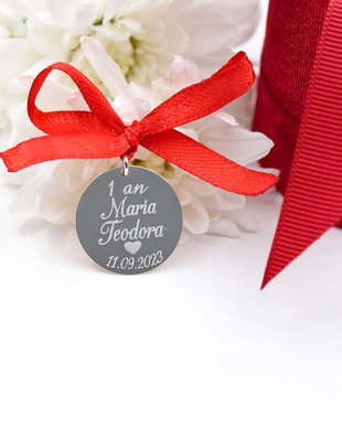 Banut Mot/Botez/Ruperea Turtei Argint 925 2,2 cm