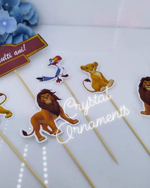 Toppere tort Lion king