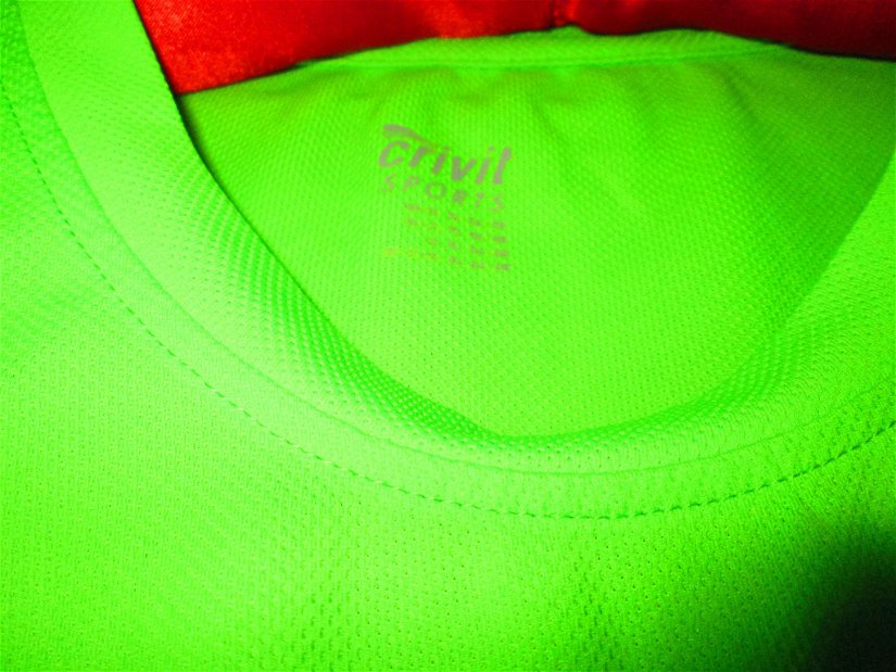 tricou sport verde neon Crivit XL