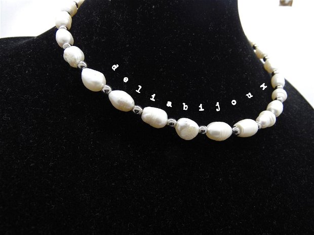 Set bijuterii handmade perle (cod845)
