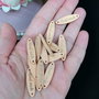 Conector lemn cu mesaj : Handmade