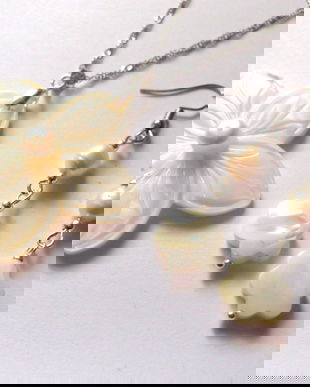 Set cu sidef si perle naturale 43392