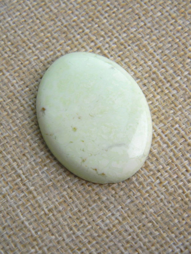 Caboson lemon chrysoprase (F30-1)