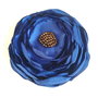 brosa floare  albastru regal satinat  , 10 cm