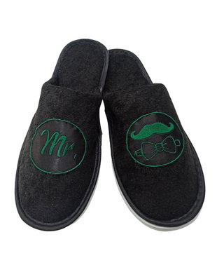 Papuci personalizati Mire Mr. Moustache
